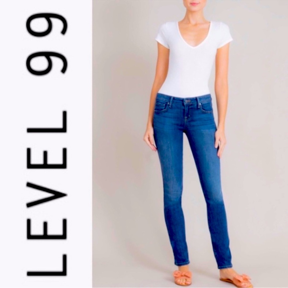 Level 99 Lily Skinny Straight Jeans
